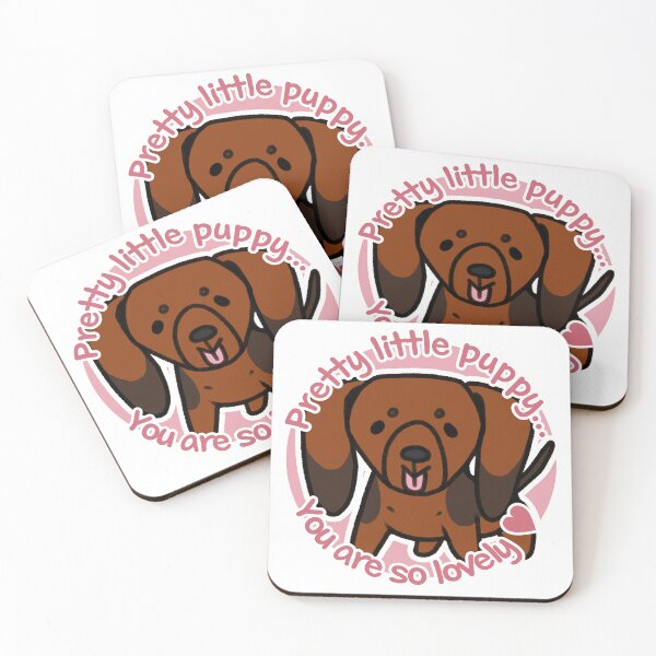 Item preview, Pretty Sable Dachshund Pink designed and sold by eto's art.