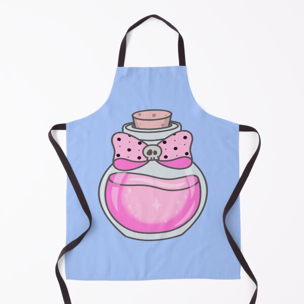 Item preview, Girly Potion Bottle with Pink Bow & Sparkles designed and sold by SpunkyDoodles.