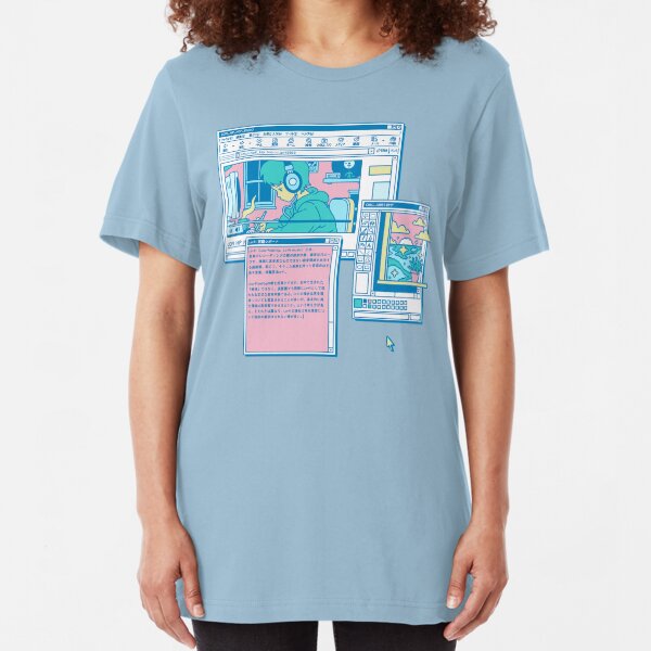 LOFI HIP HOP RADIO Slim Fit T-Shirt