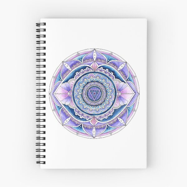 Item preview, Ajna - Third Eye Chakra Mandala Energy Healing Reiki designed and sold by mandalasouldesigns.