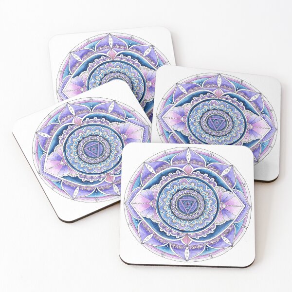 Item preview, Ajna - Third Eye Chakra Mandala Energy Healing Reiki designed and sold by mandalasouldesigns.