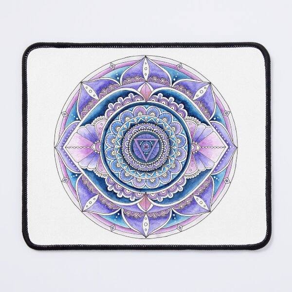 Item preview, Ajna - Third Eye Chakra Mandala Energy Healing Reiki designed and sold by mandalasouldesigns.