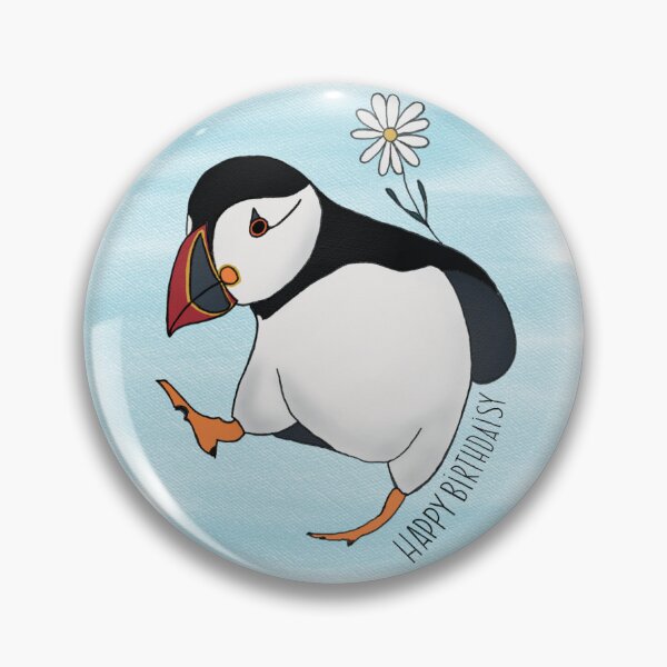 Item preview, Happy birthday puffin designed and sold by Ilikeiwantilove.