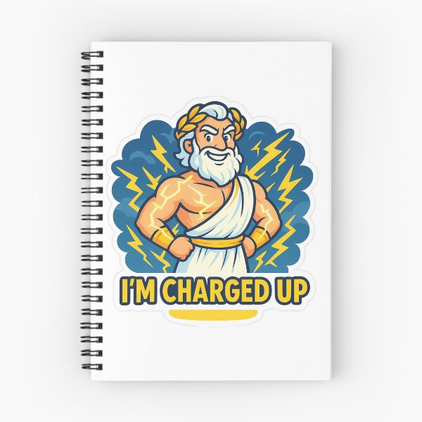 Item preview, I'm Charged Up - Zeus designed and sold by Cheerioza.