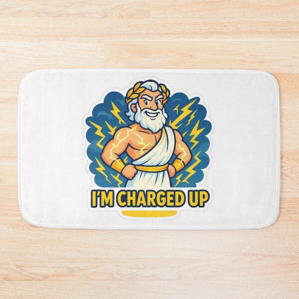 Item preview, I'm Charged Up - Zeus designed and sold by Cheerioza.