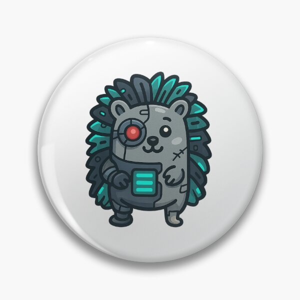 Item preview, Mecha Hedgehog designed and sold by CanSparkleArt.