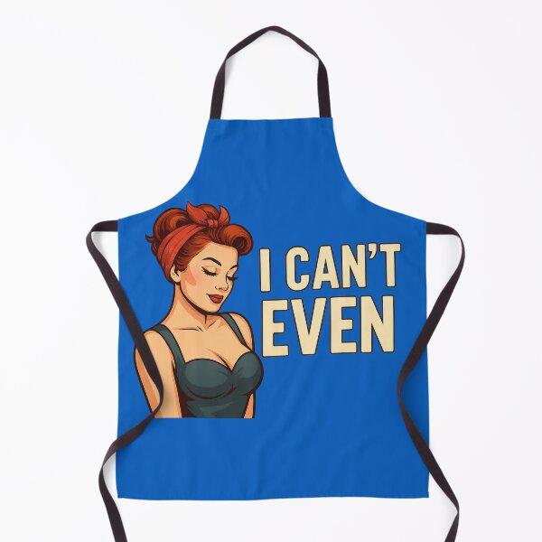 Item preview, I Can't Even Retro Pop Art Bold Statement Print designed and sold by ArtComixHaven.