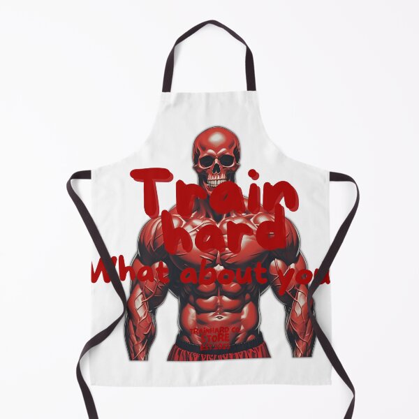 Item preview, TrainHard Co.® – Skull Pull-Up Bar Red Extreme Fitness Design designed and sold by TrainHardCo.