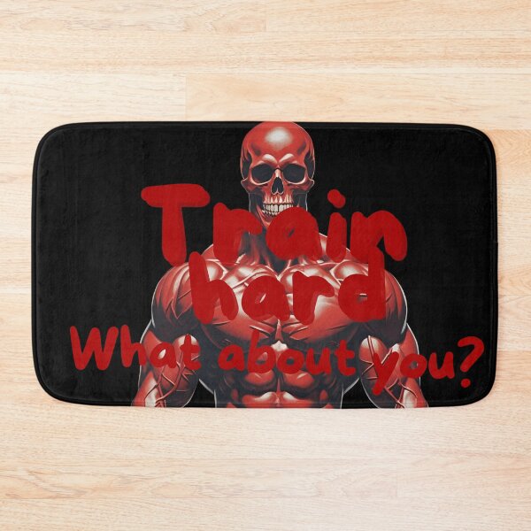 Item preview, TrainHard Co.® – Skull Pull-Up Bar Red Extreme Fitness Design designed and sold by TrainHardCo.
