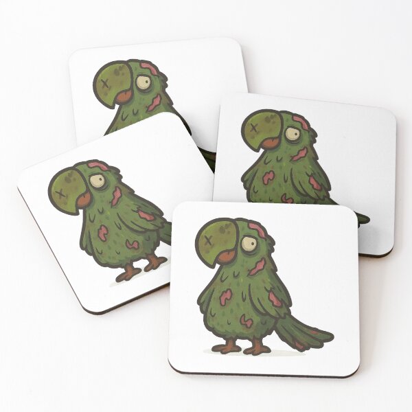 Item preview, Zombie Parrot designed and sold by CanSparkleArt.