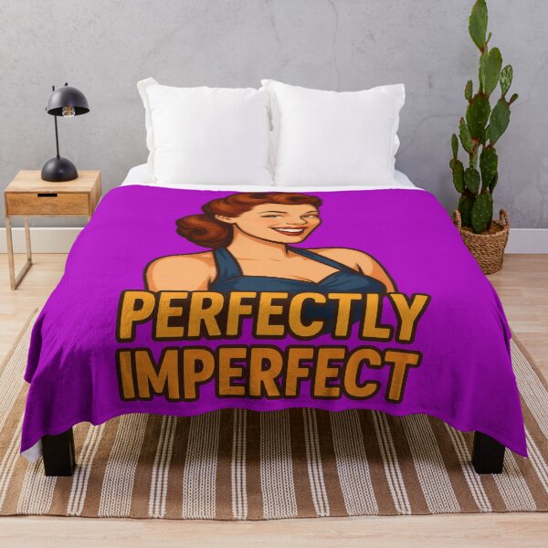 Item preview, Perfectly Imperfect Retro Style Positive Wall Artwork designed and sold by ArtComixHaven.