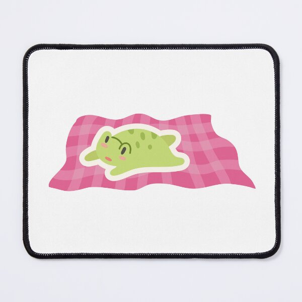 Item preview, Cozy Frog on a Blanket – Cute Relaxing Frog Illustration designed and sold by Geafixy.
