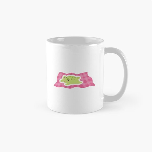 Item preview, Cozy Frog on a Blanket – Cute Relaxing Frog Illustration designed and sold by Geafixy.