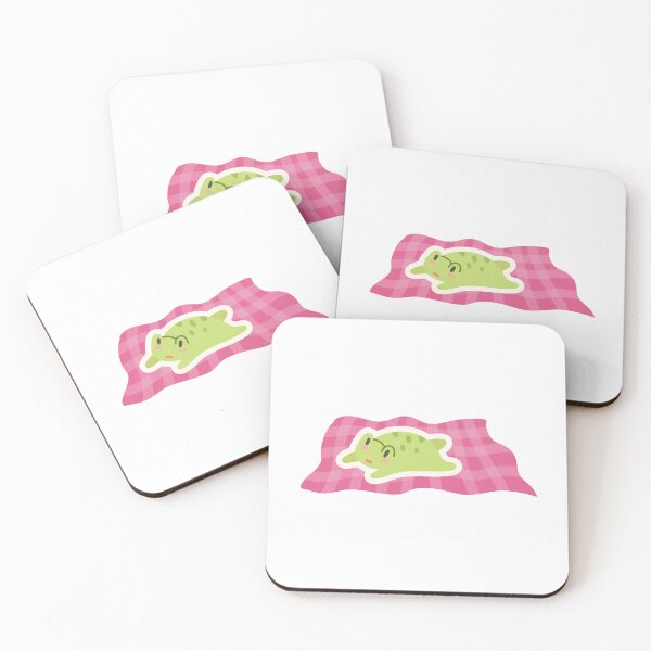 Item preview, Cozy Frog on a Blanket – Cute Relaxing Frog Illustration designed and sold by Geafixy.