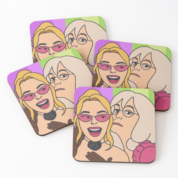 Item preview, Pop art image of Freakier Friday with Lindsay Lohan and Jamie Lee Curtis designed and sold by PopCultureAndStuff.