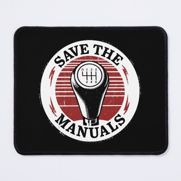 Item preview, Save The Manuals - Car Lover - Endangered Species designed and sold by Buzzworthy Threads.