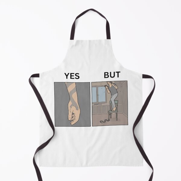 Item preview, Yes But Snake Tattoo VS Reality Version - Thanksgiving, Christmas And Birthday Party Gift Ideas for Memes Lovers and Fans designed and sold by Memeing Everything.