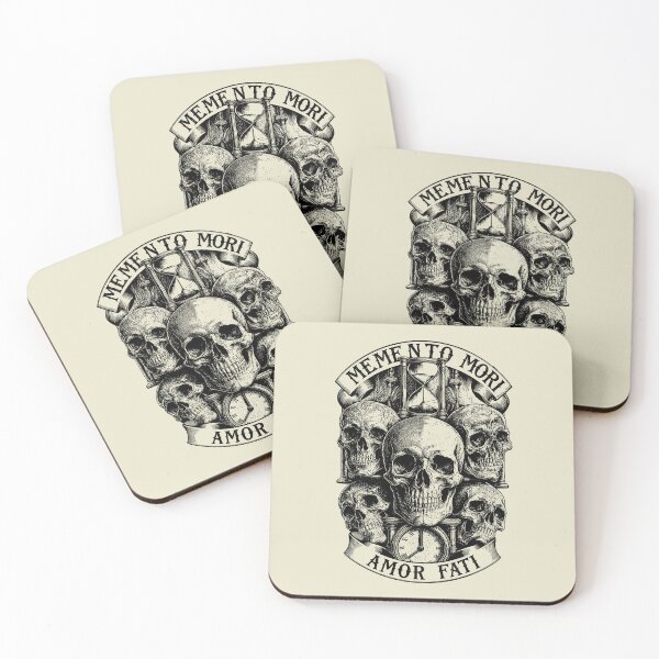 Item preview, Memento Mori Amor Fati Stoic Philosophy designed and sold by Buzzworthy Threads.