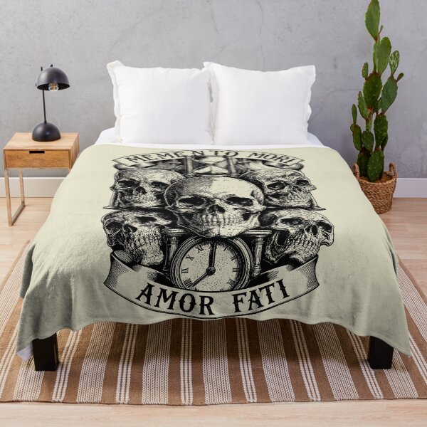 Item preview, Memento Mori Amor Fati Stoic Philosophy designed and sold by Buzzworthy Threads.