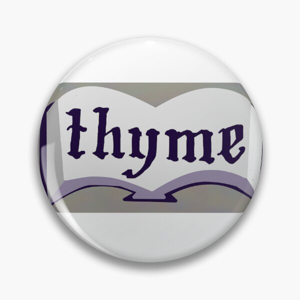 Item preview, Deep Purple Book Spice Label Thyme designed and sold by abitofaromantic.