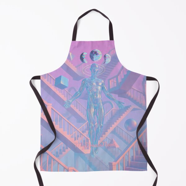 Item preview, Surreal Cosmic Ascension – Glitchcore Geometric Dreamscape designed and sold by My Dream Nook.