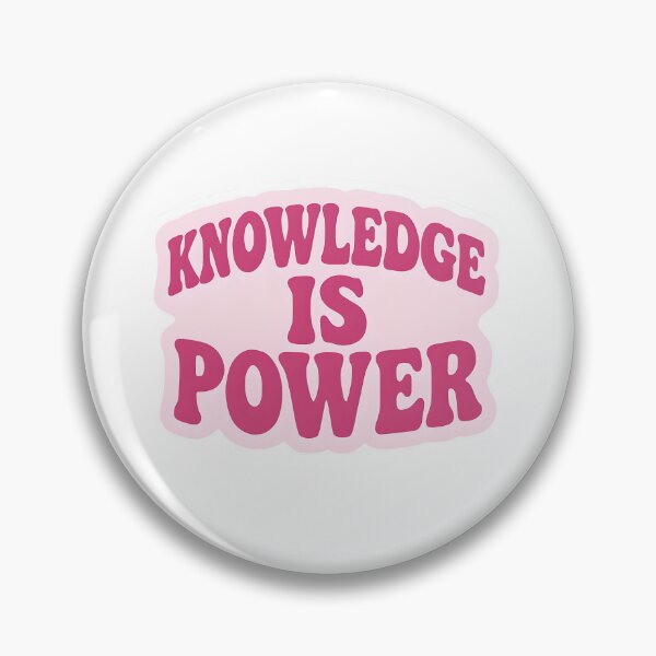 Item preview, Knowledge Is Power  designed and sold by CharmStudio.
