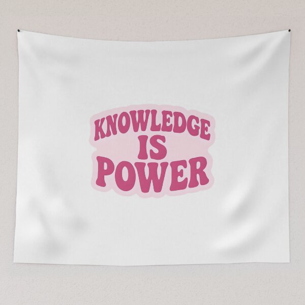 Item preview, Knowledge Is Power  designed and sold by CharmStudio.