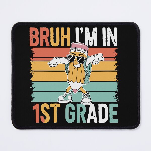 Item preview, Bruh I'm in First Grade T-Shirt – Fun Gift for New Students,Back to School Bruh Shirt – First Grade Humor for Kids designed and sold by PrintMod.