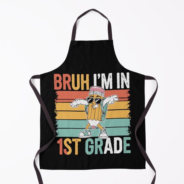 Item preview, Bruh I'm in First Grade T-Shirt – Fun Gift for New Students,Back to School Bruh Shirt – First Grade Humor for Kids designed and sold by PrintMod.