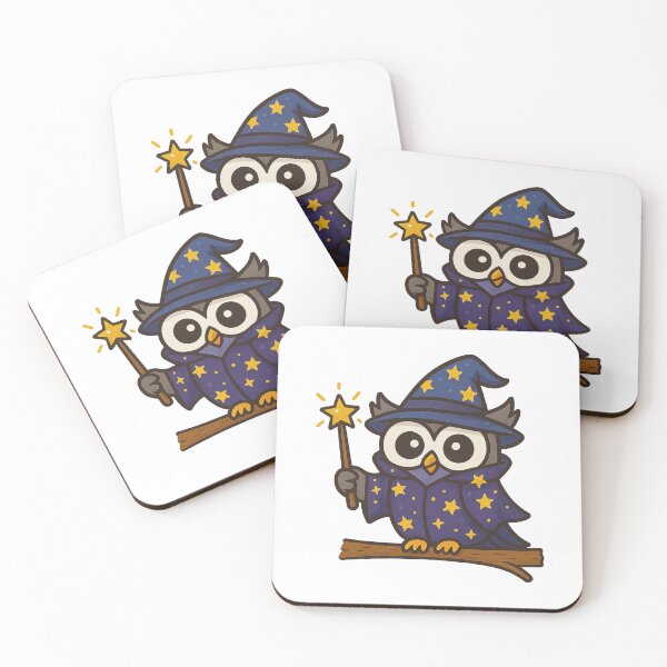 Item preview, Wizard Owl designed and sold by CanSparkleArt.