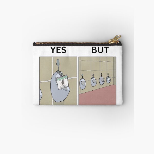 Item preview, Yes But Men's Toilet Version - Thanksgiving, Christmas And Birthday Party Gift Ideas for Memes Lovers and Fans designed and sold by Memeing Everything.