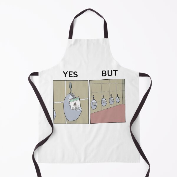 Item preview, Yes But Men's Toilet Version - Thanksgiving, Christmas And Birthday Party Gift Ideas for Memes Lovers and Fans designed and sold by Memeing Everything.