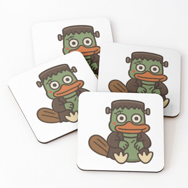Item preview, Franken-Platy the Platypus Monster designed and sold by CanSparkleArt.