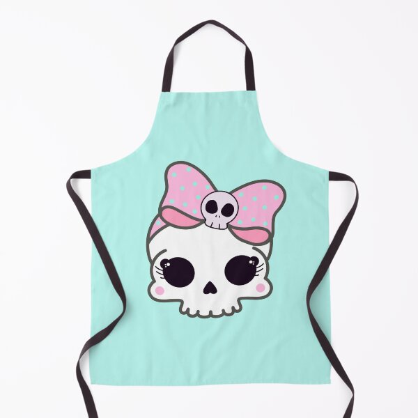 Item preview, Pretty Skull with Pink Bow & Big Eyes designed and sold by SpunkyDoodles.