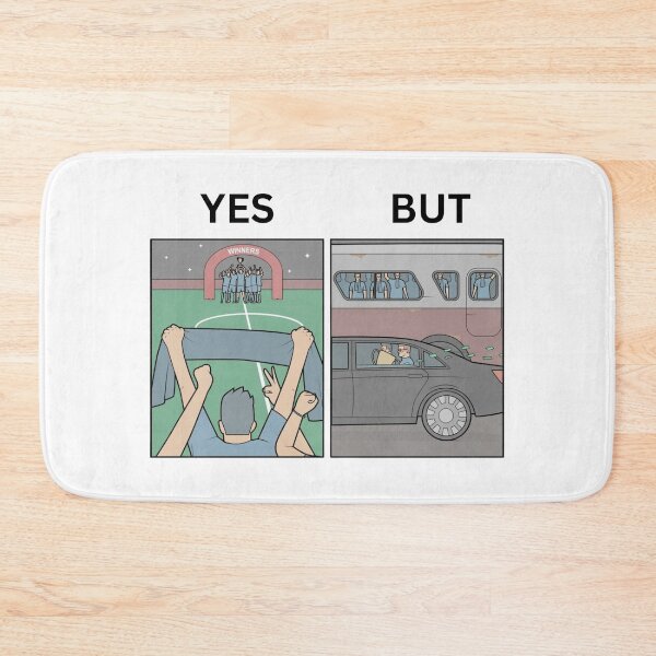 Item preview, Yes But Fans in Reality Version - Thanksgiving, Christmas And Birthday Party Gift Ideas for Memes Lovers and Fans designed and sold by Memeing Everything.