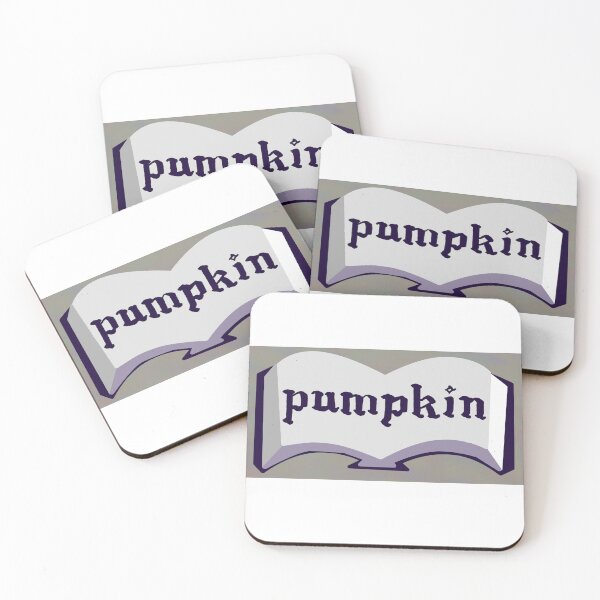 Item preview, Deep Purple Book Spice Label Pumpkin designed and sold by abitofaromantic.