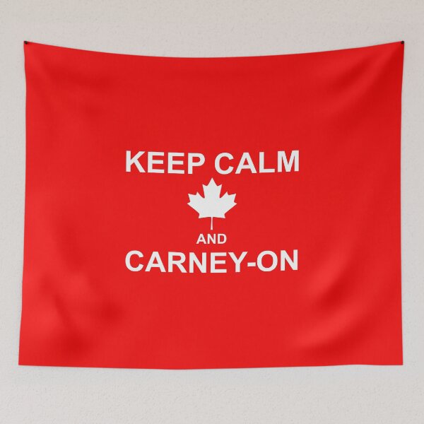 Item preview, 'Keep Calm and Carning On' in White designed and sold by Allshorts.