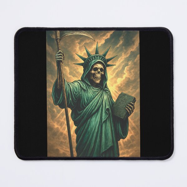 Item preview, "Grim Reaper of Liberty – Dark Freedom Tribute" designed and sold by GARAPROMOCIONES.