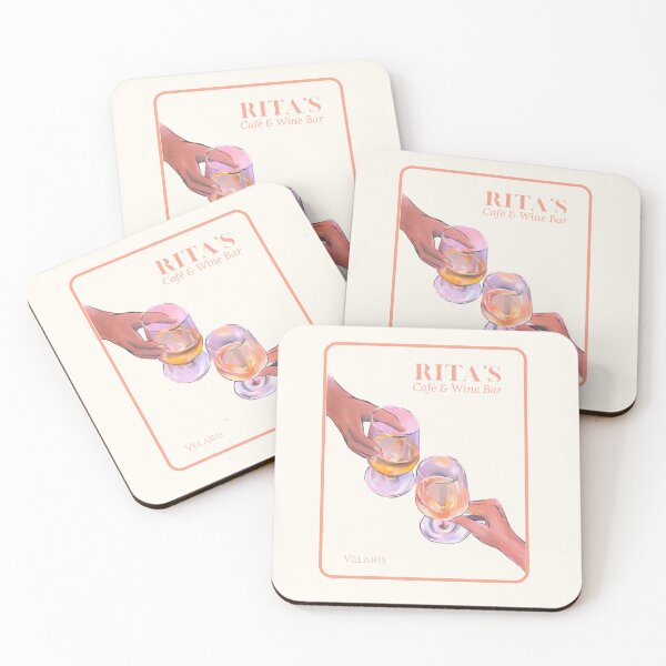 Item preview, ACOTAR Rita's Cafe & Wine Bar print designed and sold by R-E-PhotoDesign.