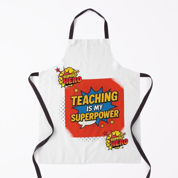 Item preview, Teaching is My Superpower – Fun Teacher Graphic designed and sold by kindacutecompany.