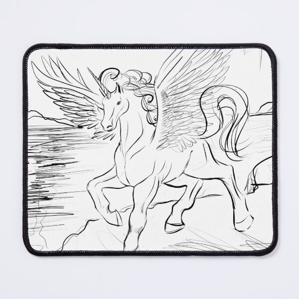Item preview, Sketchbook Unicorn designed and sold by Sirenia Designs.