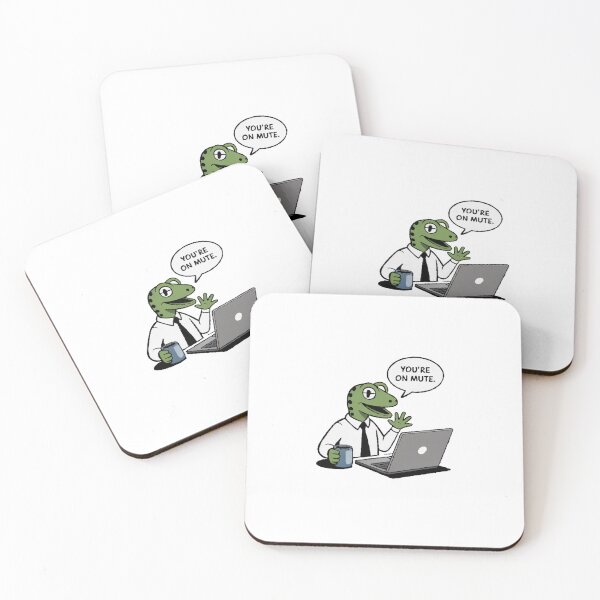 Item preview, funny lizard Zoom Call Lizard designed and sold by Uglyandcute.