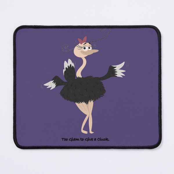 Item preview, Too Glam to Give a Cluck. designed and sold by Nesmacology.
