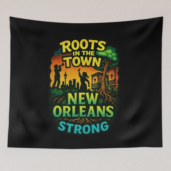 Item preview, Roots in the Town -- New Orleans Strong designed and sold by Myra365Art.