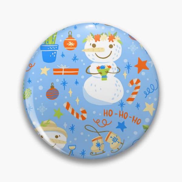 Item preview, tropical christmas july snowman cactus summer xmas designed and sold by Gossip Rag.