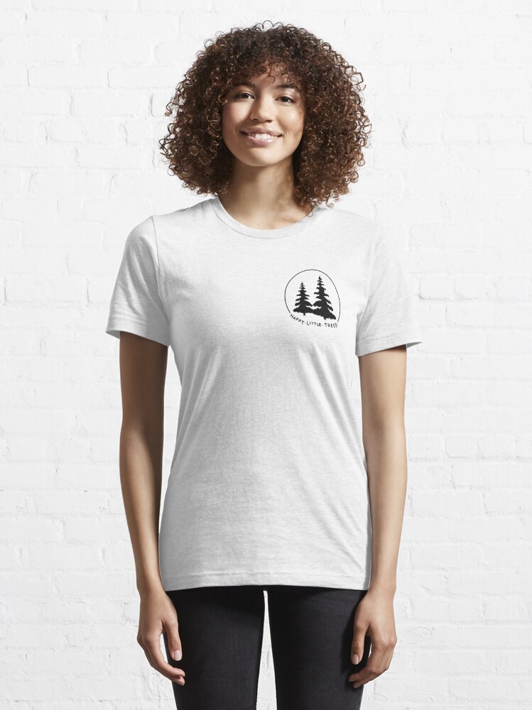 Alternate view of Happy Little Trees Essential T-Shirt