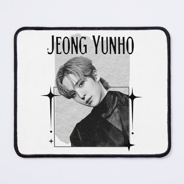 Item preview, Ateez Jeong Yunho Kpop Boy group Scrapbook Collage Cozy Y2K Vintage Design designed and sold by HELL0WBELLO.