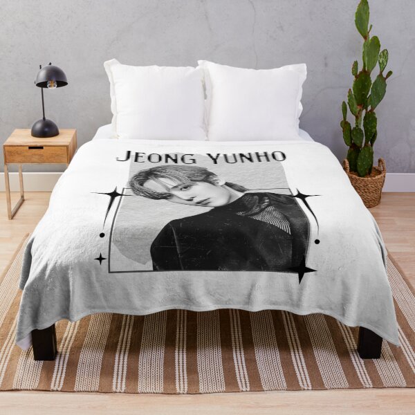 Item preview, Ateez Jeong Yunho Kpop Boy group Scrapbook Collage Cozy Y2K Vintage Design designed and sold by HELL0WBELLO.