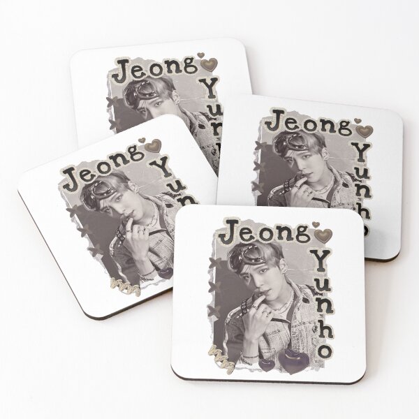 Item preview, Ateez Jeong Yunho Kpop Boy group Scrapbook Collage Cozy Y2K Vintage Design designed and sold by HELL0WBELLO.