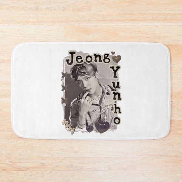Item preview, Ateez Jeong Yunho Kpop Boy group Scrapbook Collage Cozy Y2K Vintage Design designed and sold by HELL0WBELLO.